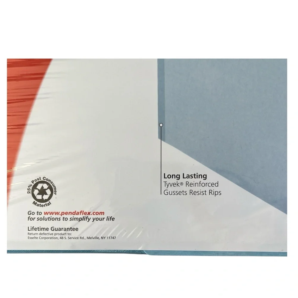 NEW Pendaflex Blue Classification Folders 6 Sections Legal Size 2 Dividers